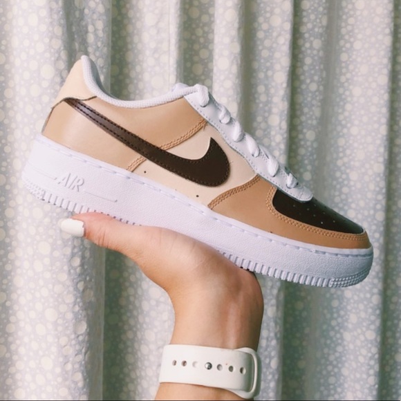 Nike | Shoes | Nike Air Force Caramel Mocha | Poshmark